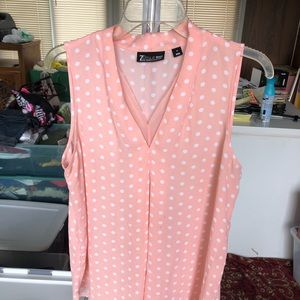 Ladies Sleeveless Blouse-Pretty in Pink